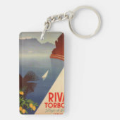 Riva Torbole、Lago di Garda キーホルダー (裏面)