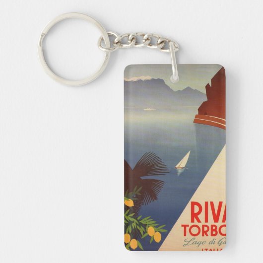 Riva Torbole、Lago di Garda キーホルダー (正面)
