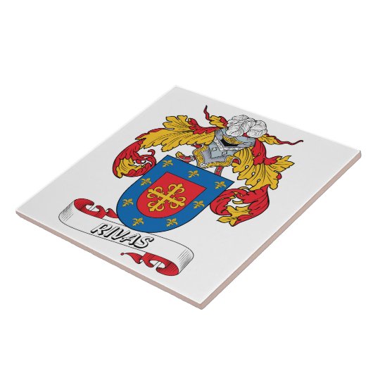 Rivasの家紋 タイル (側面)