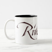 Rivendellの一流の固体 ツートーンマグカップ (左)