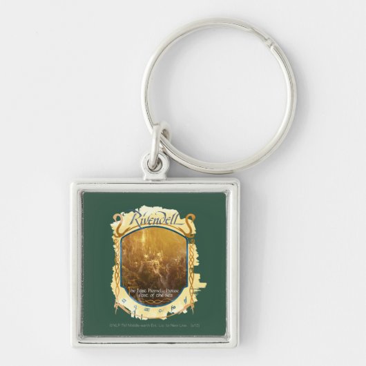 Rivendellグラフィック キーホルダー (正面)