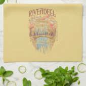RIVENDELL™ フェロシップ水彩イラスト キッチンタオル (折り畳み)