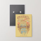 RIVENDELL™ フェロシップ・ウォーターカラーイラスト 缶バッジ (正面/裏面)