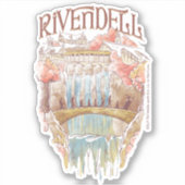 RIVENDELL™ フェローシップ水彩イラスト シール (正面)