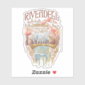 RIVENDELL™ フェローシップ水彩イラスト シール (シート)