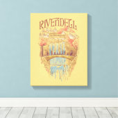 RIVENDELL™ 水彩イラスト キャンバスプリント (インサイチュ (ウッドフロア))