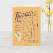 RIVENDELL™ 水彩コラージュ グラフィック カード (黄色い花)