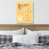 RIVENDELL™ 水彩コラージュ グラフィック キャンバスプリント (インサイチュ (寝室))