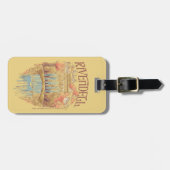 RIVENDELL™ Fellowship Watercolor Illustration ラゲッジタグ (正面横)