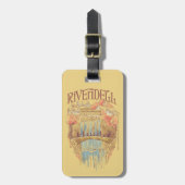 RIVENDELL™ Fellowship Watercolor Illustration ラゲッジタグ (正面縦)