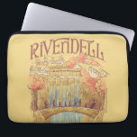 RIVENDELL™ Fellowship Watercolor Illustration ラップトップスリーブ<br><div class="desc">Escape to the hidden valley of Rivendell™ with this enchanting Lord of the Rings™ design inspired by the beauty and serenity of the Elven refuge. Featuring graceful bridges, cascading waterfalls, and elegant architecture nestled among autumn-kissed trees, this artwork captures the peaceful majesty of the Last Homely House. The Fellowship travels...</div>