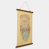RIVENDELL™ Fellowship Watercolor Illustration 吊り下げ型タペストリー (傾斜あり)