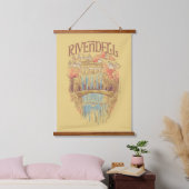 RIVENDELL™ Fellowship Watercolor Illustration 吊り下げ型タペストリー (寝室)