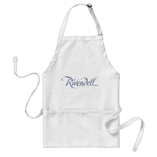 Rivendell Name Textured スタンダードエプロン (正面)