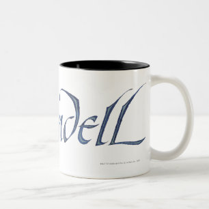 Rivendell Name Textured ツートーンマグカップ
