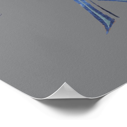 Rivendell Name Textured ポスター (角)