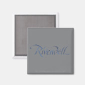 Rivendell Name Textured マグネット (正面/裏面)