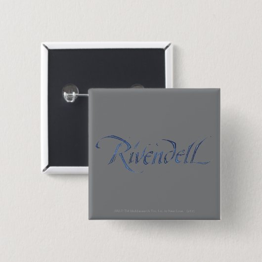 Rivendell Name Textured 缶バッジ (正面&裏面)