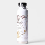 RIVENDELL™ Watercolor Collage Graphic ウォーターボトル<br><div class="desc">Journey across Middle-Earth™ with this beautifully illustrated Lord of the Rings™ design featuring Rivendell™. Featuring an artful collection of iconic elements — including an Elven blade, bow, axe, staff, and the One Ring — this collage captures the strength, unity, and quiet wisdom found within the Fellowship. Meaningful phrases like “You...</div>