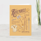 RIVENDELL™ Watercolor Collage Graphic カード (正面)