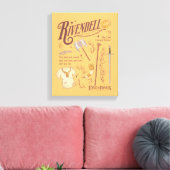 RIVENDELL™ Watercolor Collage Graphic キャンバスプリント (インサイチュ (リビング))
