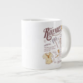 RIVENDELL™ Watercolor Collage Graphic ジャンボコーヒーマグカップ (正面右)
