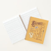 RIVENDELL™ Watercolor Collage Graphic ノートブック (内部)