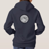 Riverでの自然ギャラリーロゴ&バックの開発 パーカ (裏面)