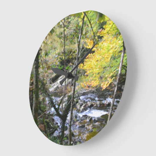 river  ラージ壁時計 (傾斜)