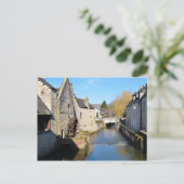 River Aure at Bayeuxフランス ポストカード (スタンド正面)