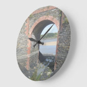 river bridge ラージ壁時計 (傾斜)