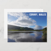 River Conwy Wales Welshトラベルフォト ポストカード (正面/裏面)