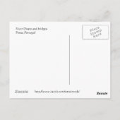 River Douro,ポルトガルはがき ポストカード (裏面)