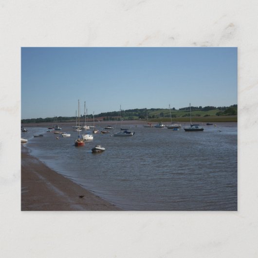 River Exe、Topsham、Devon、英国 ポストカード (正面)