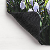 River Hafern Mouse matによる雪下げ マウスパッド (コーナー)