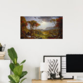 River Hudson - Jasper F. Cropseyファインアートポスター ポスター (ホームオフィス)