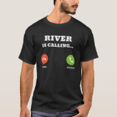 River is Calling Tシャツ (正面)