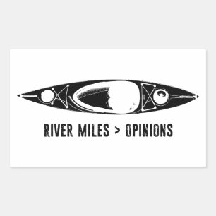 River Miles > 意見 カヤック 長方形シール