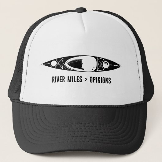 River Miles > Opinions Kayak キャップ (正面)