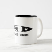 River Miles > Opinions Kayak ツートーンマグカップ (正面右)