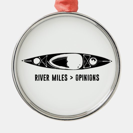 River Miles > Opinions Kayak メタルオーナメント (正面)