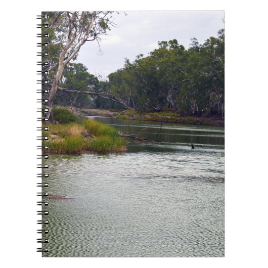 River Murray Australia曲げ、ノートブック ノートブック (正面)