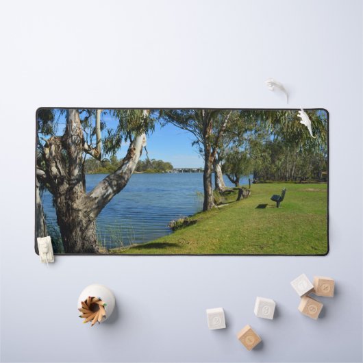 River Murray Berri South Australiaデスクマット デスクマット (キッズテーブル)