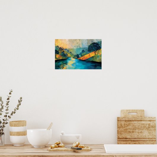 River of Comfort ポスター (キッチン)