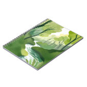 River of Green | Forest Watercolor Painting ノートブック (左側)