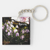 River Severn / Hafrenによる写真の降雪 キーホルダー (裏面)