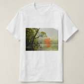 River Side Forest Image - Scenic Waterside Nature  Tシャツ (デザイン正面)