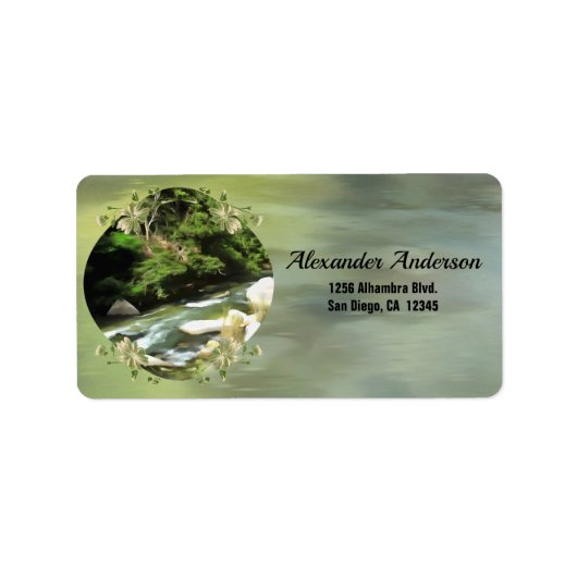 River South 0365住所 ラベル (正面)