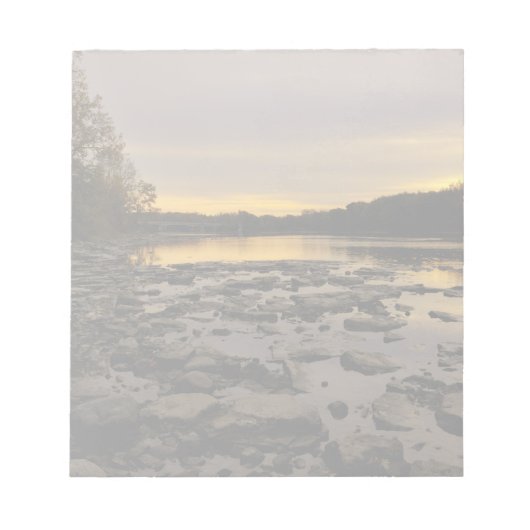 River Sunrise ノートパッド (正面)