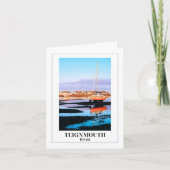 River Teign, Teignmouth, Devon カード (正面)